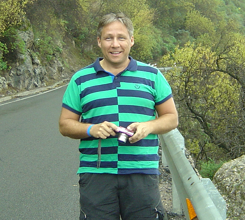 "Jag på botanisk tur på Gran Canaria"