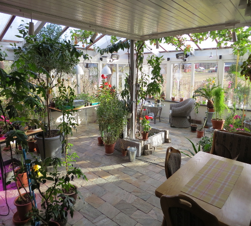 "Vinterträdgård på 50kvm med treglas"